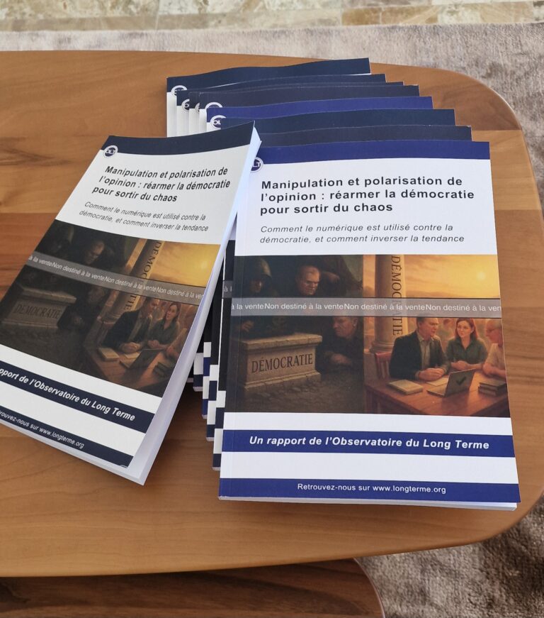 Présentation de « Manipulation et polarisation de l&rsquo;opinion : réarmer la démocratie pour sortir du chaos » à l’Assemblée nationale