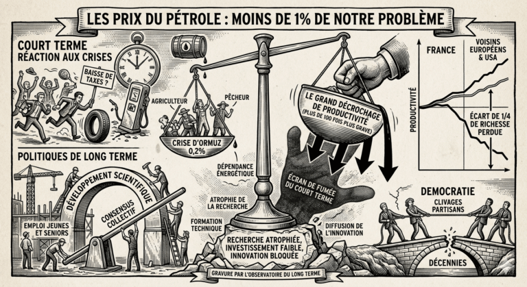 Les prix du pétrole : moins de 1 % de notre problème de pouvoir d&rsquo;achat